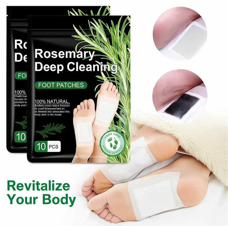 Velivia™ Rosemary Deep Cleaning Foot Patches