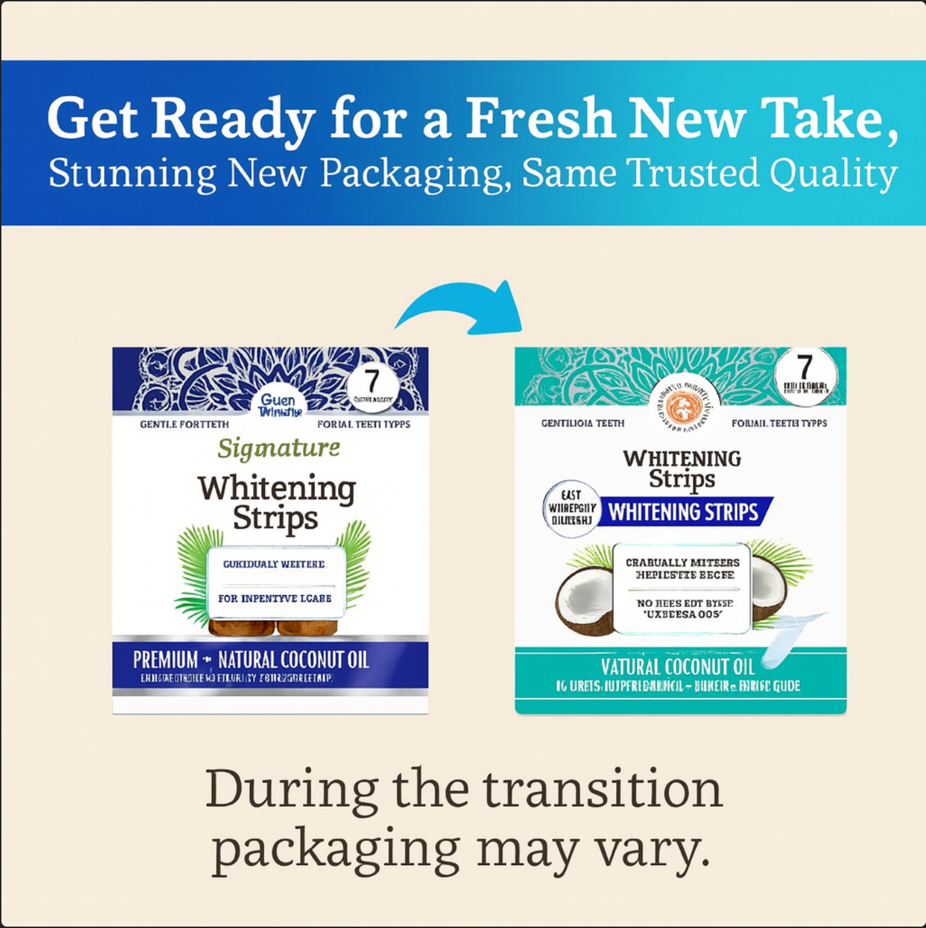 Velivia™ Coconut Oil Whitening Strips