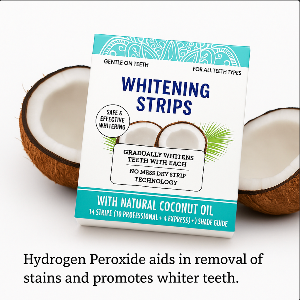 Velivia™ Coconut Oil Whitening Strips