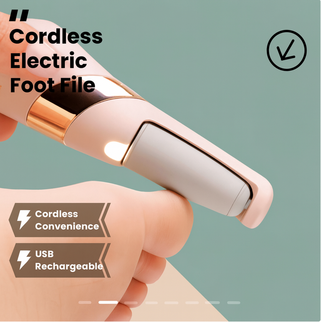 Velivia™ Electric Foot & Nail Care File