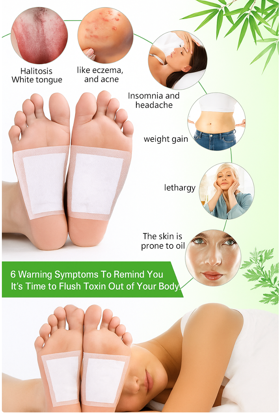 Velivia™ Rosemary Deep Cleaning Foot Patches