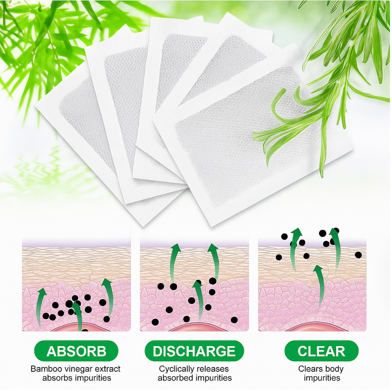 Velivia™ Rosemary Deep Cleaning Foot Patches