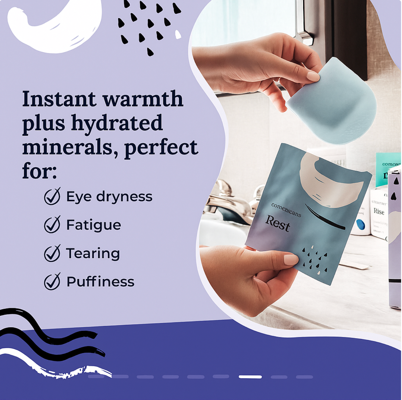 Velivia™ Self-Heating Eye Mask