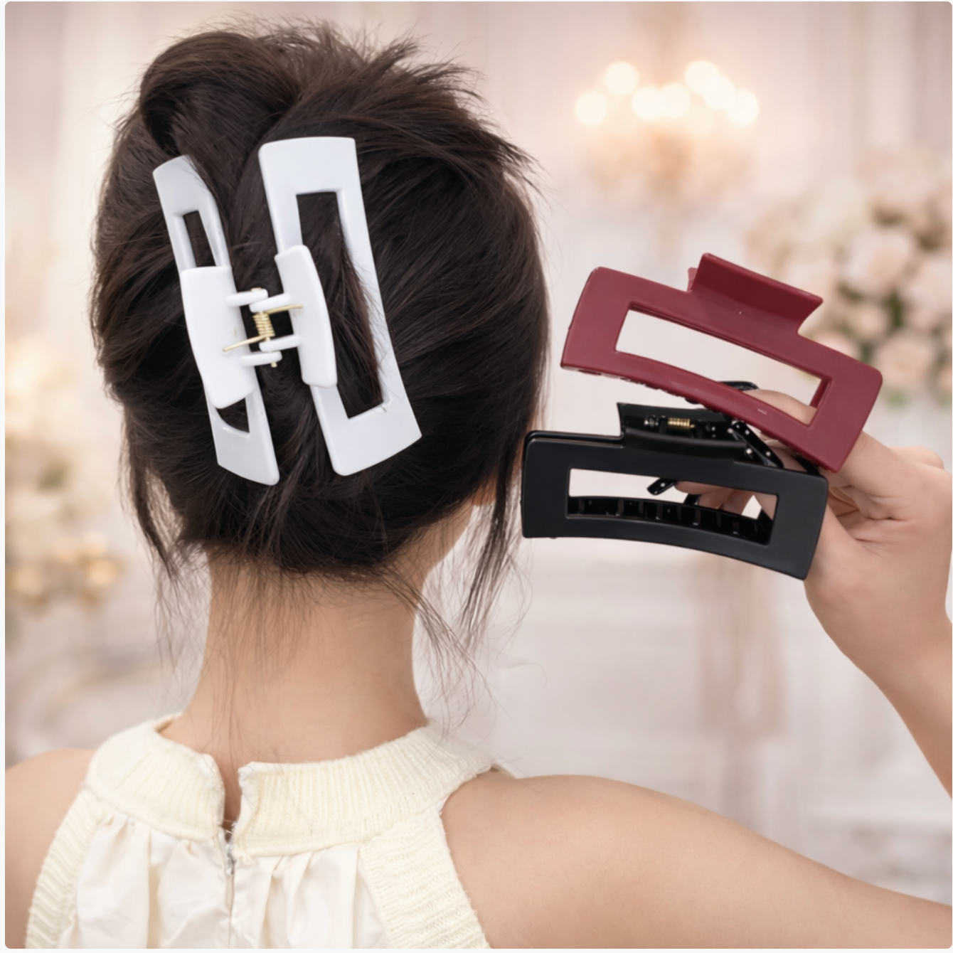 Velivia™ Soft Silicone Shark Hair Clip