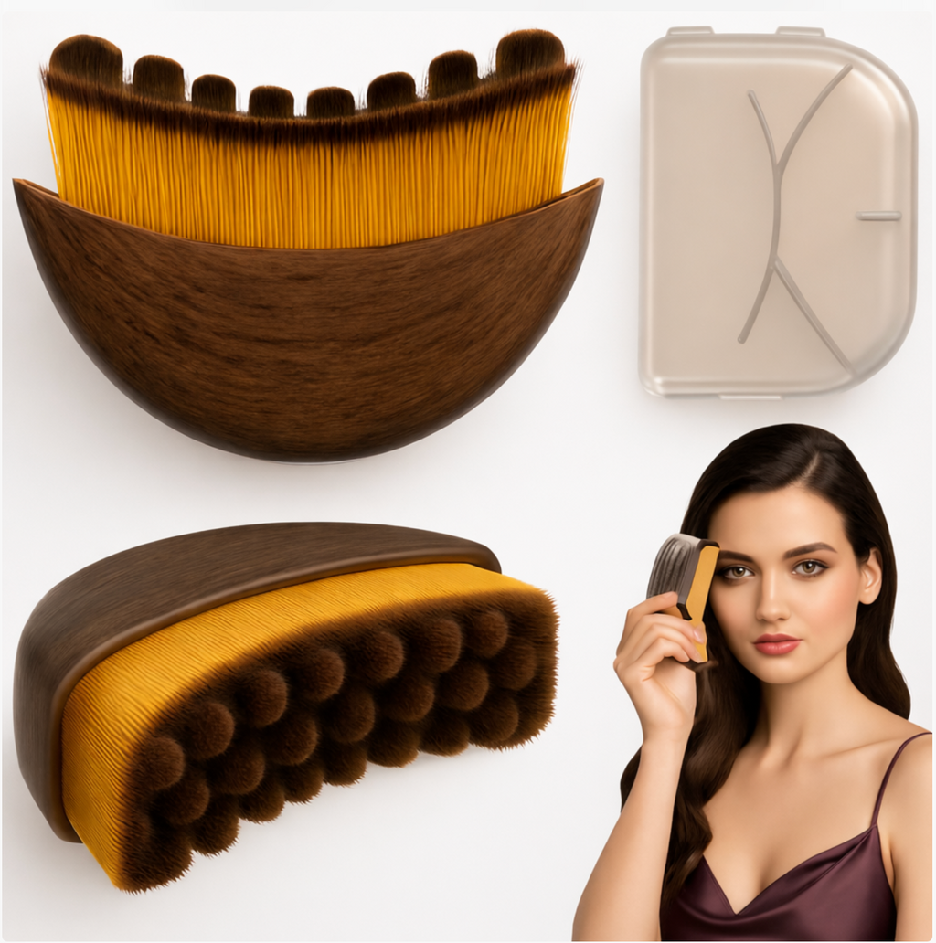 Velivia™ Half-Moon Precision Contour Brush