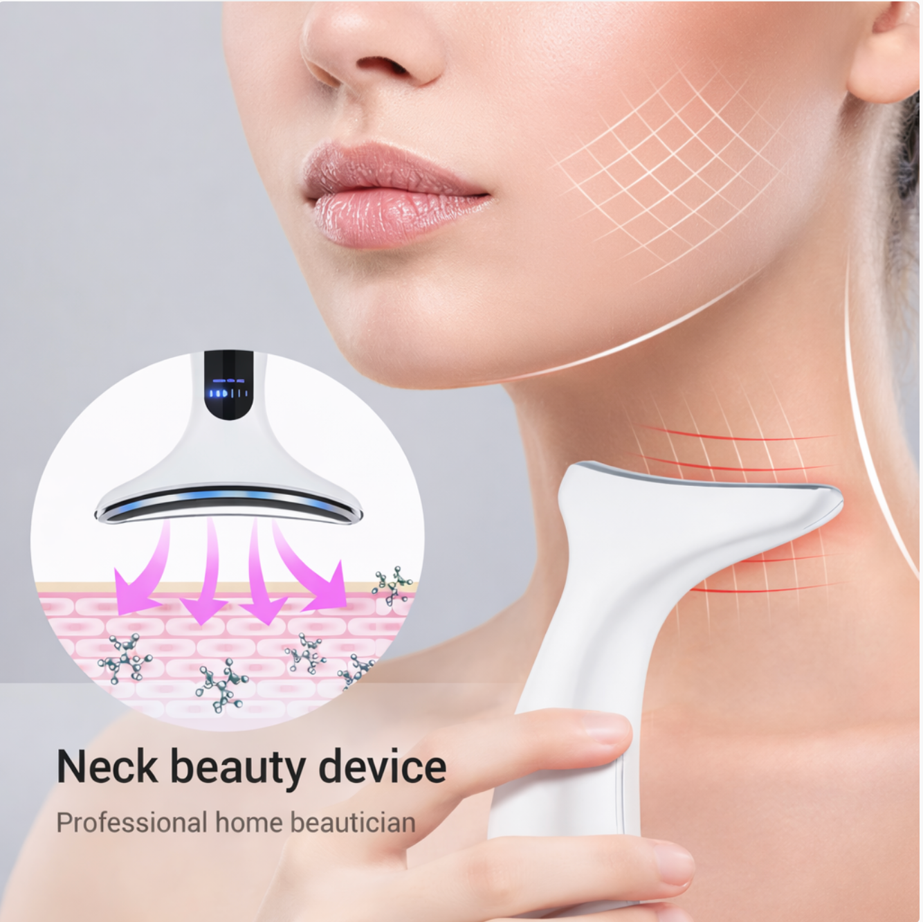 Velivia™ LED Face & Neck Massager