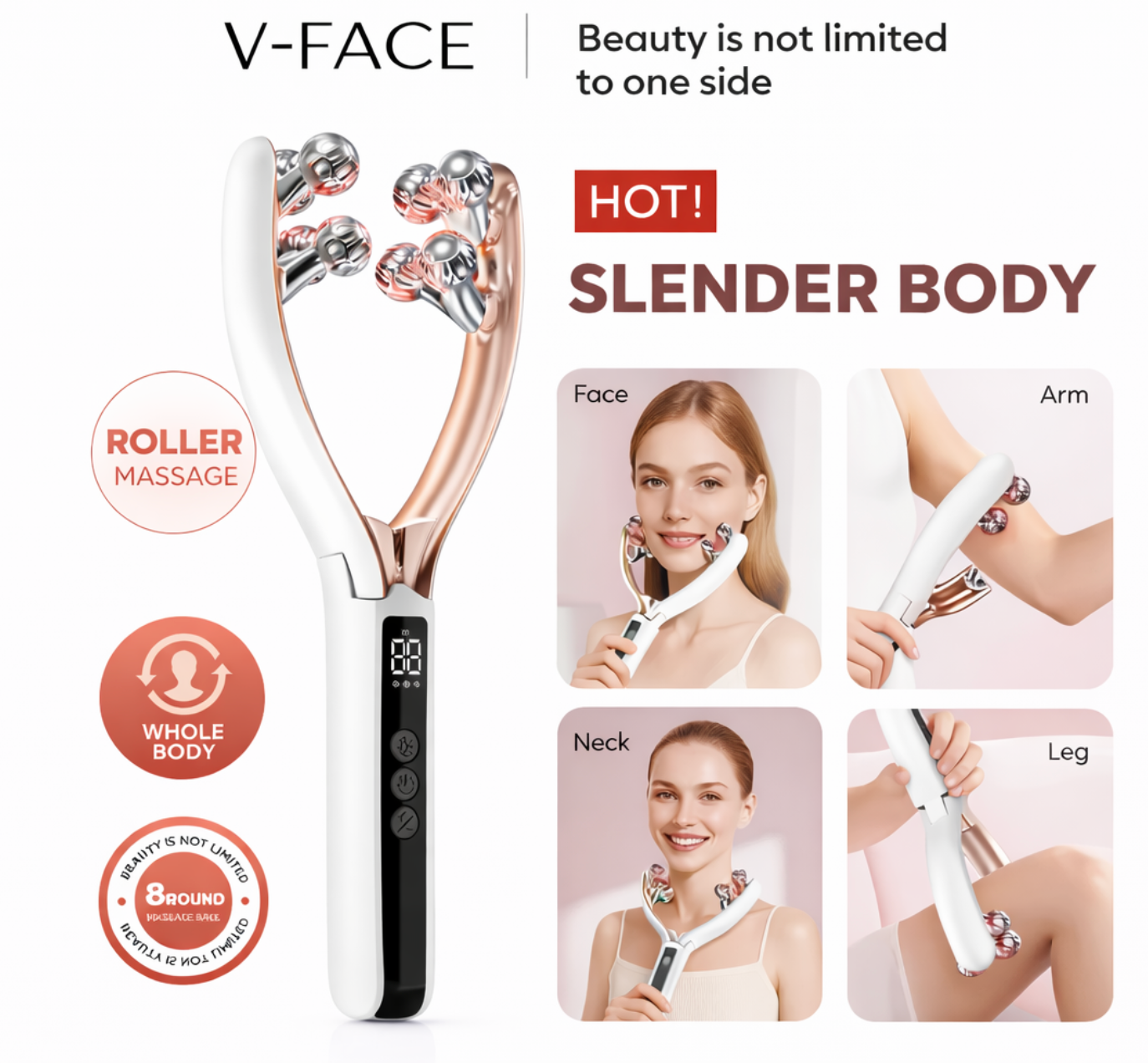 Velivia™ V-Shape Face & Neck Massager