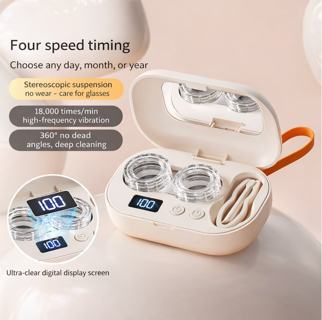 Velivia™ Ultrasonic Contact Lens Cleaner