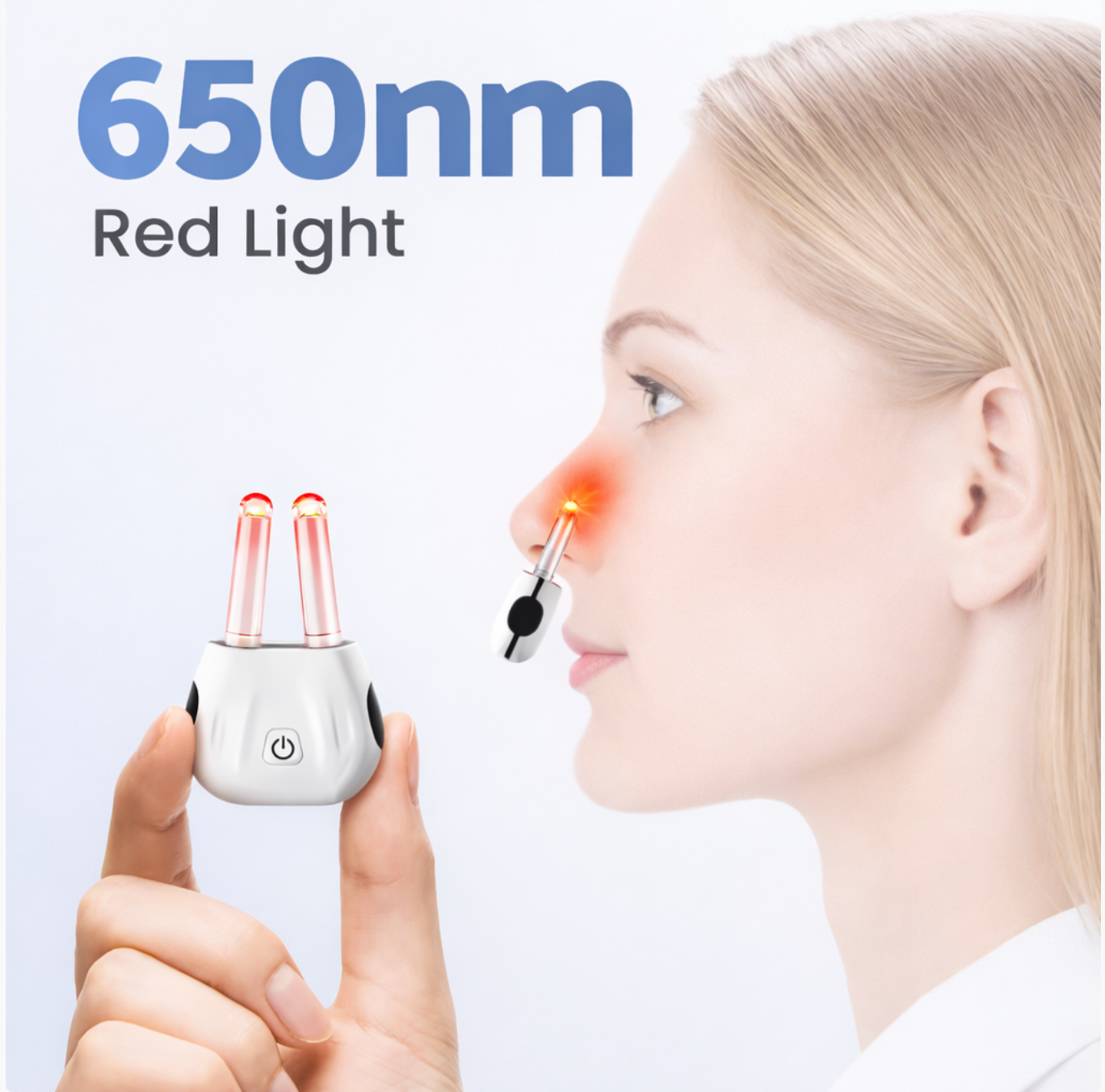 Velivia™ Portable Red Light Nose Therapy Device